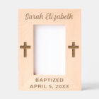 Baptism Cross Custom Name and Date