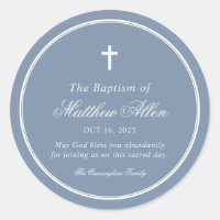 Baptism For Him | Elegant Classic Cross