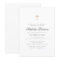 Baptism For Him | Minimalist Gold Cross