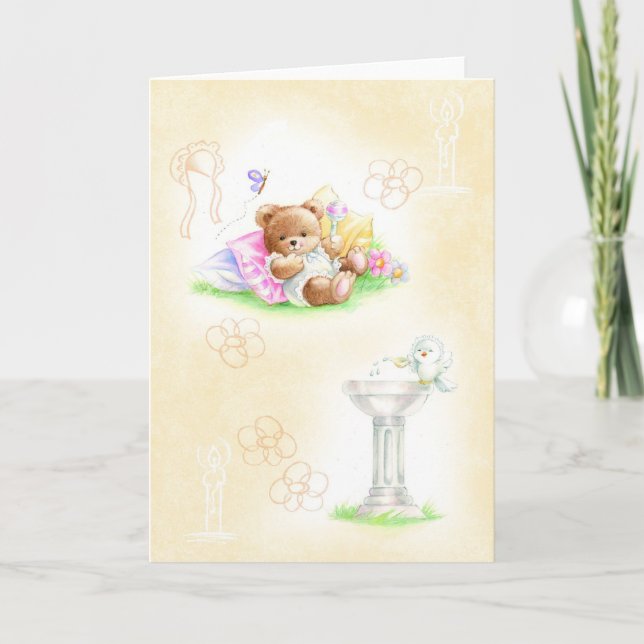 Baptism gifts card (Front)