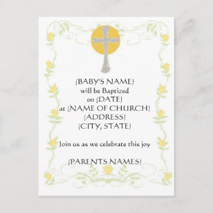Baptism Invitation