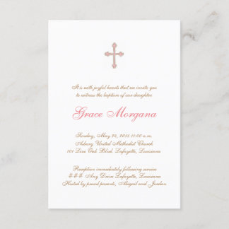 Baptism Invitation
