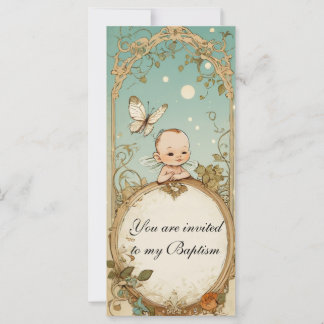 Baptism Invitation Baby