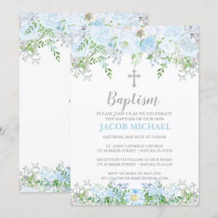 Baptism Invitation, Christening, Dedication Invitation