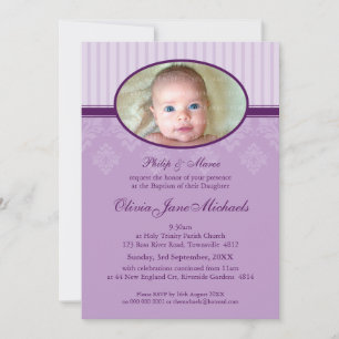 BAPTISM INVITATIONS :: 2P béni
