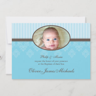 BAPTISM INVITES :: blessed 6L