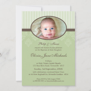 BAPTISM INVITES :: blessed 7P