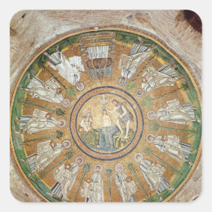 Baptism of Christ 2 Square Sticker
