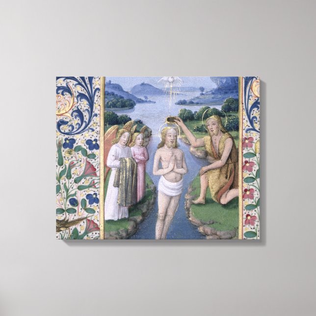 Baptism of Christ Canvas Print (Front)