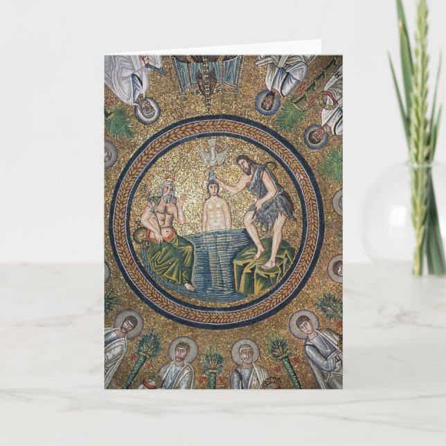 Baptism of Christ Card (Front)
