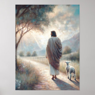 Baptism of Christ, Christian Art, Jesus Christ Bap Poster