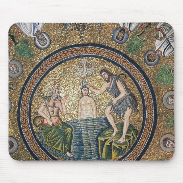 Baptism of Christ Mouse Pad (Front)