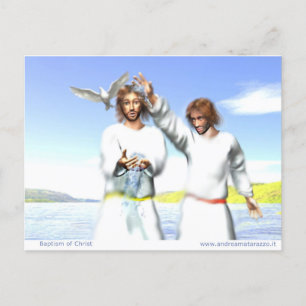 Baptism of Christ Postcard