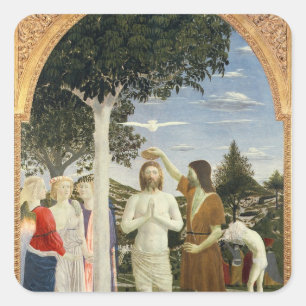 Baptism of Christ Square Sticker