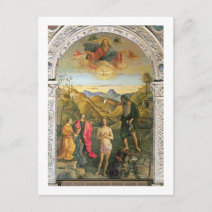 Baptism of Christ, St. John Altarpiece Postcard