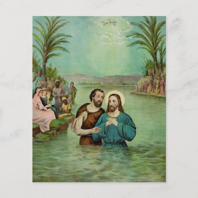 Baptism of Jesus Christ Flyer (Front)