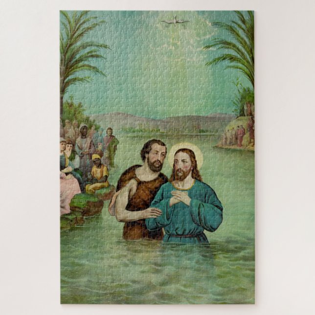 Baptism of Jesus Christ Jigsaw Puzzle (Vertical)