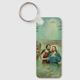Baptism of Jesus Christ Keychain