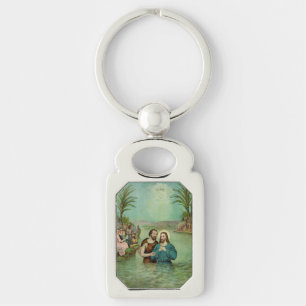 Baptism of Jesus Christ Keychain