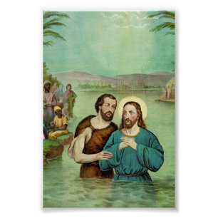 Baptism of Jesus Christ Photo Print