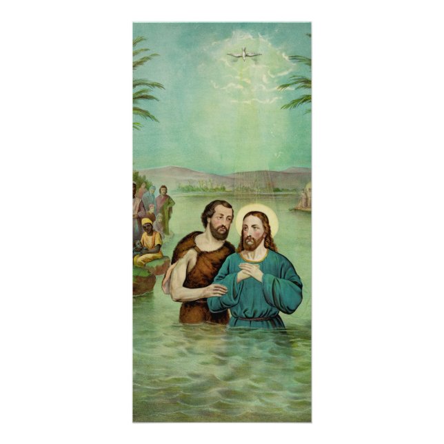 Baptism of Jesus Christ Rack Card (Front)
