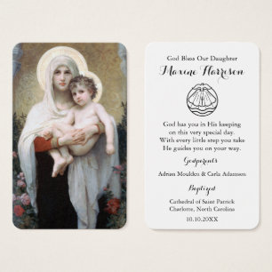 Baptism Prayer   Madonna of the Roses