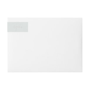 Baptism Rosary on Powdered Blue Wrap Around Label