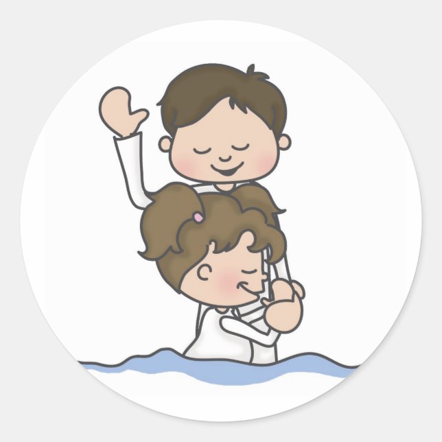Baptism Sticker (Front)