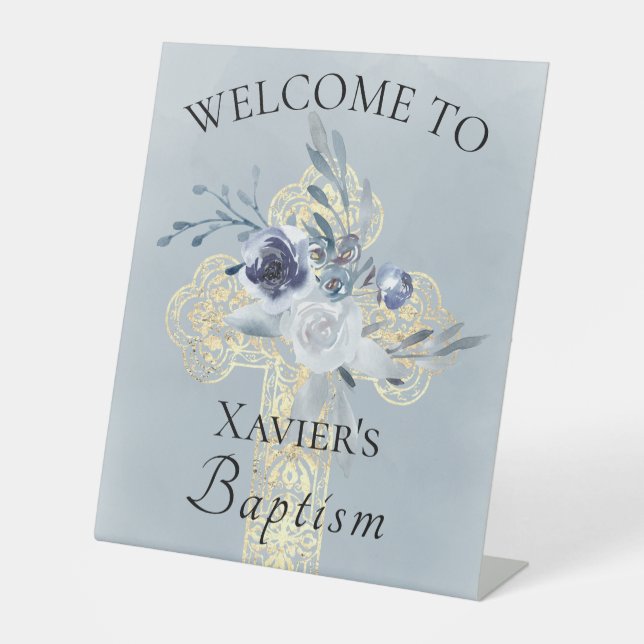 Baptism welcome sign (Front)