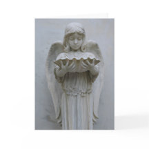 Baptismal Angel card (front view)