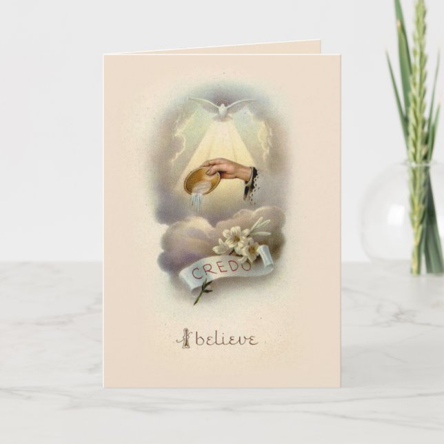 Baptismal Blessing with Holy Spirit Invitation (Front)