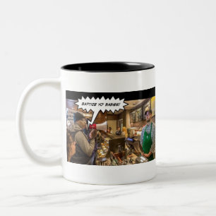 Baptize Yo Babies Two-Tone Coffee Mug