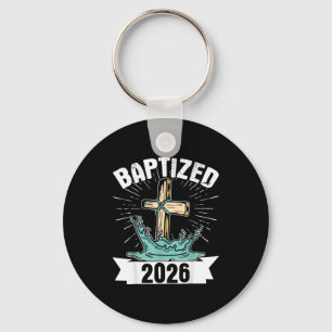 Baptized 2026  keychain