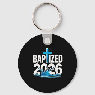 Baptized 2026  keychain