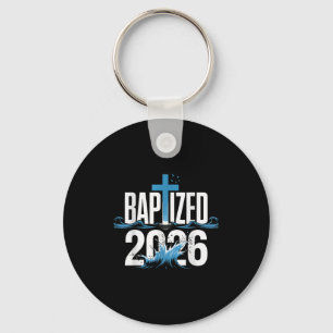 Baptized 2026  keychain