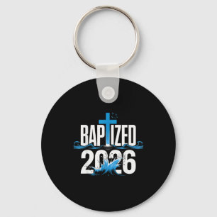 Baptized 2026  keychain