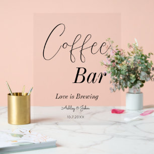 Bar à café Mariage Baby Shower  