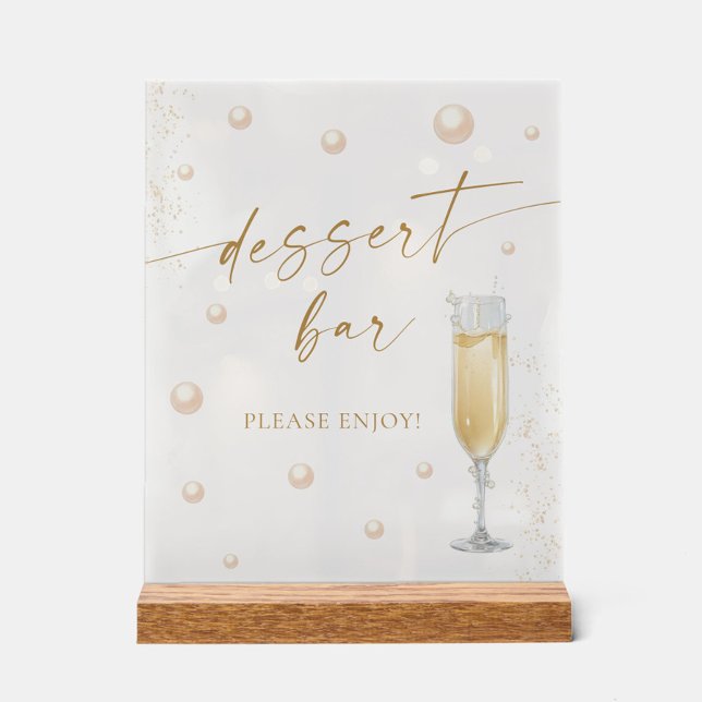 Bar à desserts Mariage au Prosecco et Perles (Créateur téléchargé)