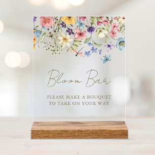 Bar à Fleurs en Bouquet