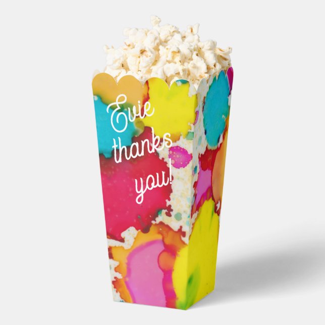 Bar Bat Mitzvah Confetti Favor Box (Popped)