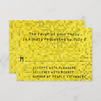 Bar Bat Mitzvah Enclosure RSVP Cards Game On