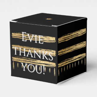 Bar Bat Mitzvah Gold Tallit Classic Favor Box