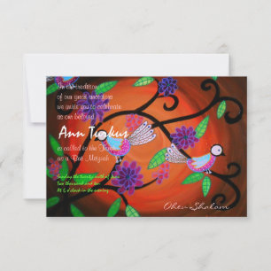 Bar Bat Mitzvah Invitation