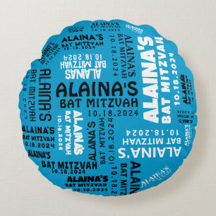 Bar & Bat Mitzvah Party Decor Designer Pillow