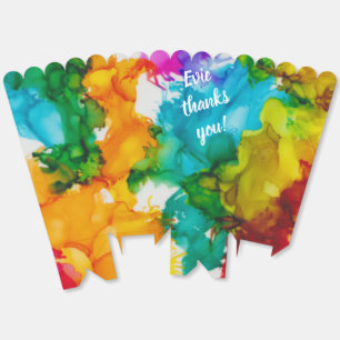 Bar Bat Mitzvah splash of Colour Favor Box