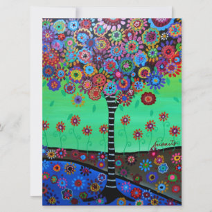 Bar Bat Mitzvah TREE OF LIFE invitations