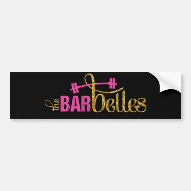 Bar Belles Bumper Sticker (Front)