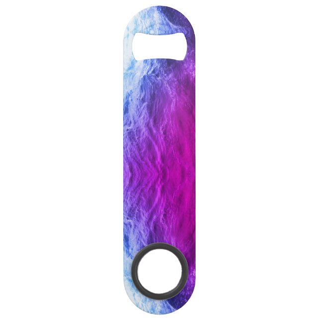 Bar Blade Bottle Opener Ocean Motif (Devant)