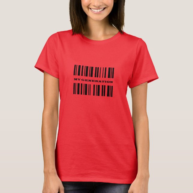 BAR CODE Boomer Women's T-Shirt (Front)