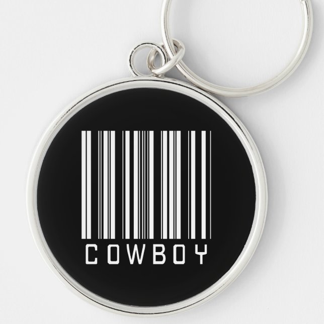 BAR COWBOY DARK KEYCHAIN (Front)